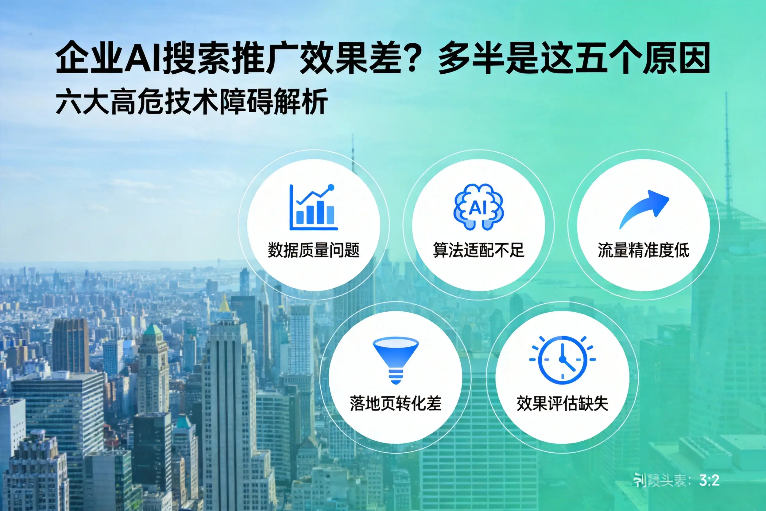 公主岭企业AI搜索推广效果差？多半是这五个原因